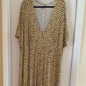 ASOS DESIGN maxi tea dress with splits